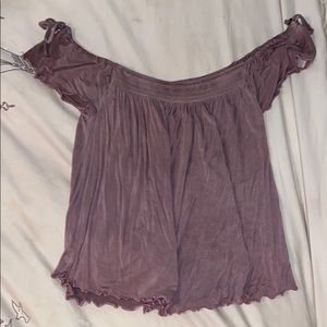 off the shoulder tshirt